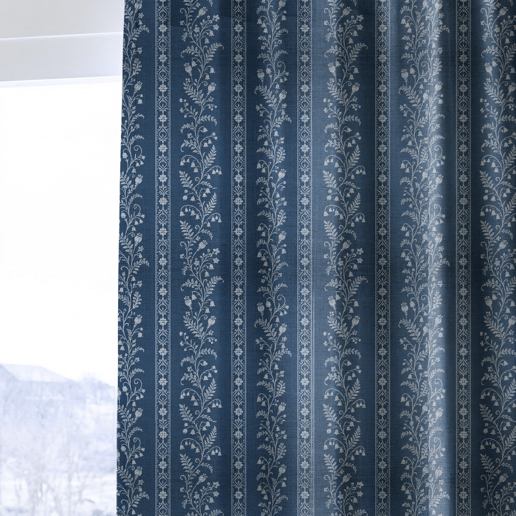 Benjamin Toile Stripes - Drapery