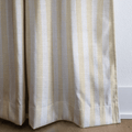 Juliet's Garden Easter Yellow Stripe - Drapery - Lemon Park