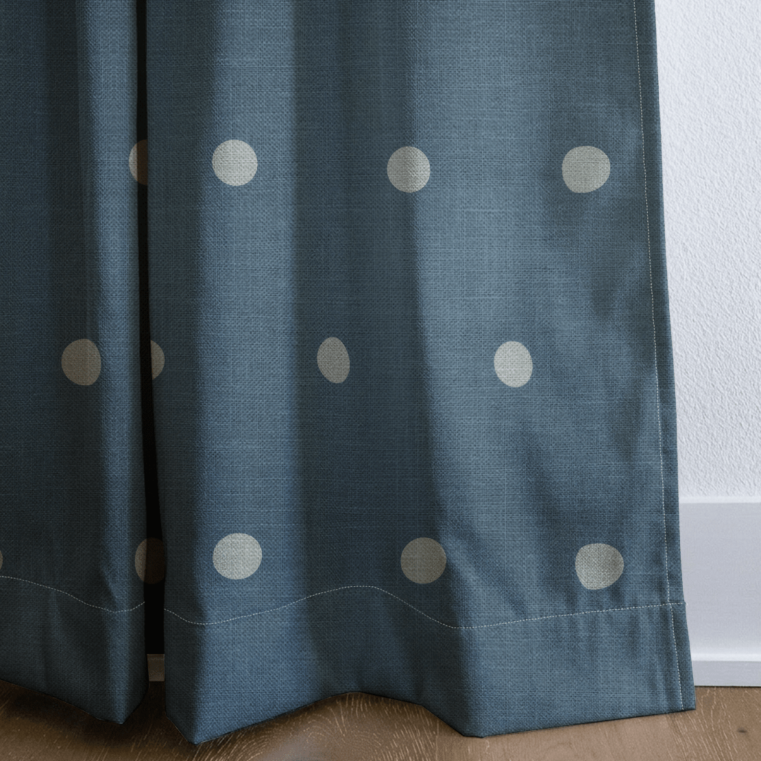 The Silk Garden Aegean Dots - Drapery