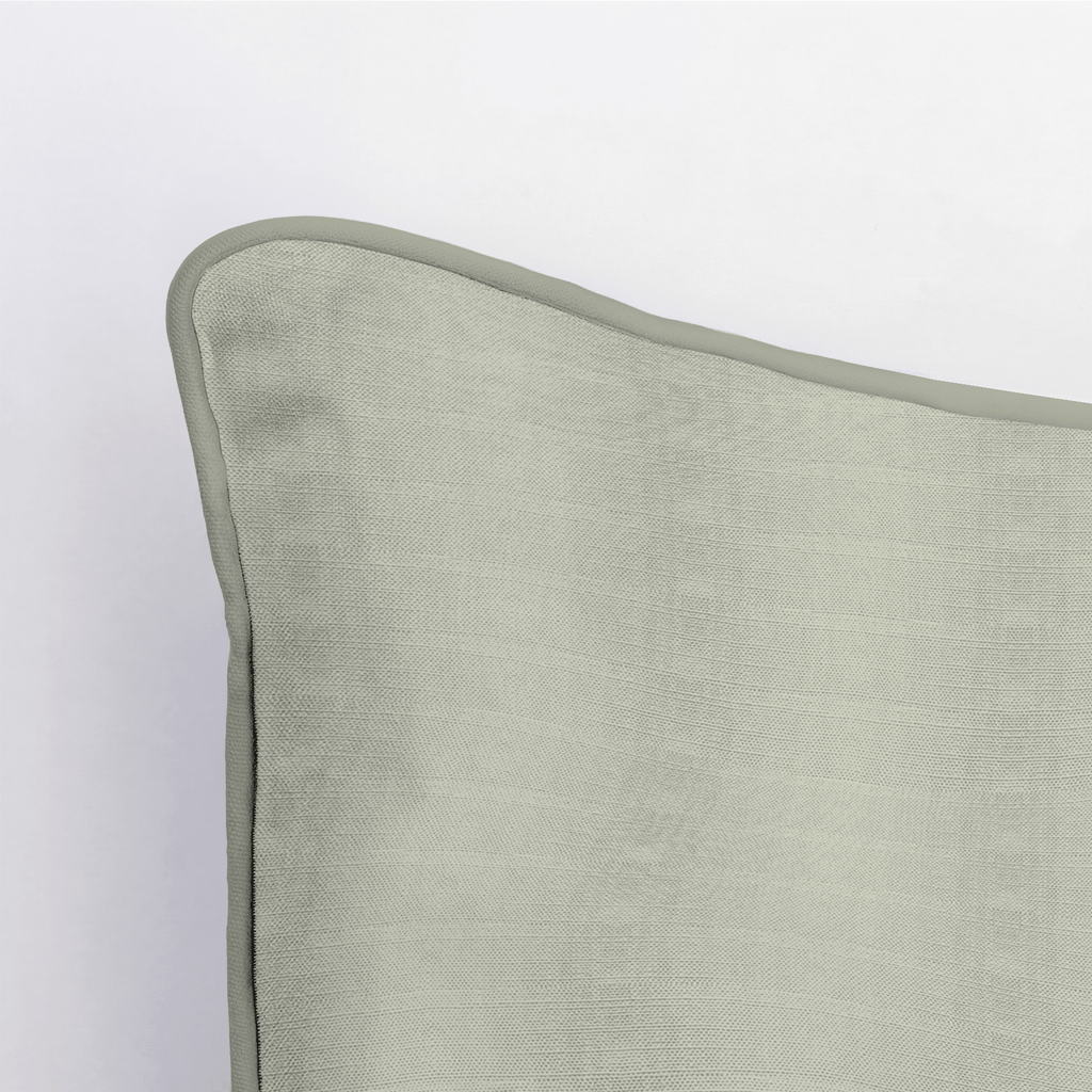 The Silk Garden Sage Throw Pillow